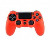 Funda de Silicona Mando PlayStation 4 -Rojo